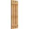 Ekena Millwork Spaced Board-n-Batten Shutters, Rough Sawn Western Red Cedar, 17 1/8W x 49H, PR RBS06S17X049RWR - alternate 5